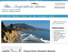 Tablet Screenshot of carpinteriashores.com